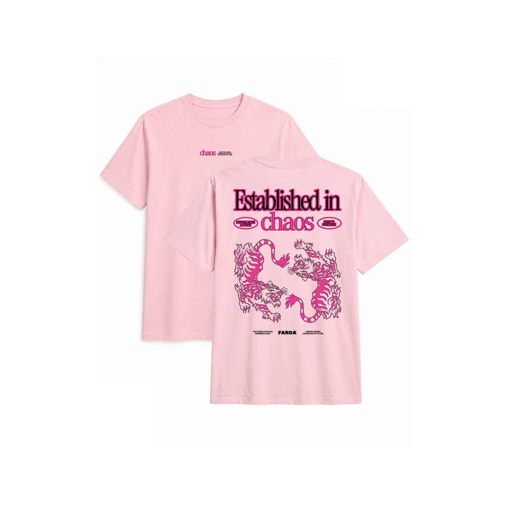 Camiseta Chaos Pink 🤯🐯