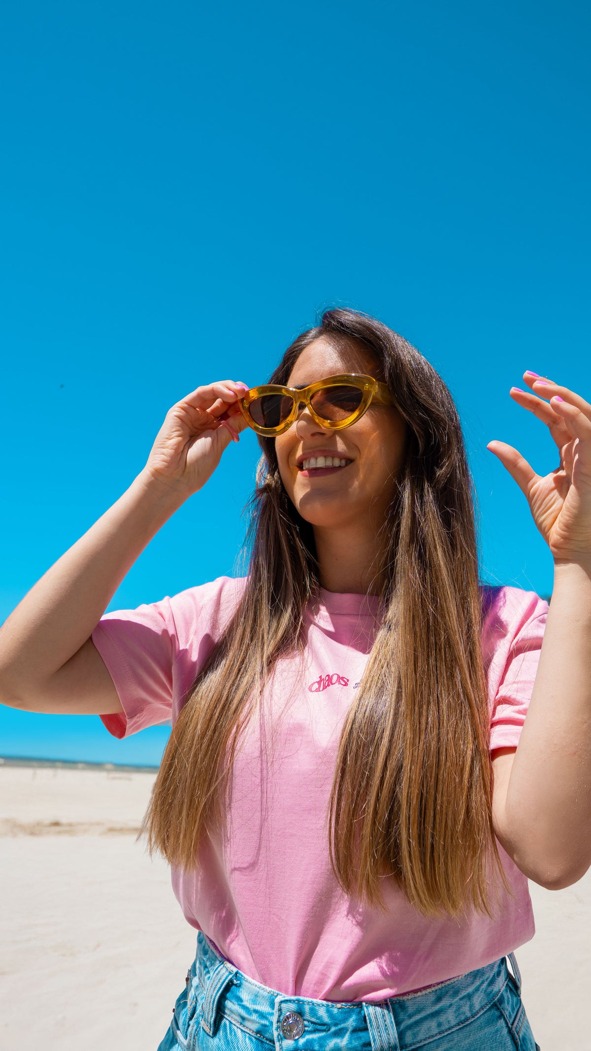 Camiseta Chaos Pink 🤯🐯